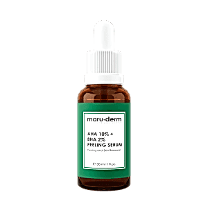 Maruderm AHA %10 + BHA %2 Leke Karşıtı & Cilt Tonu Eşitleyici Peeling Maske Cilt Bakım Serumu 30 mL