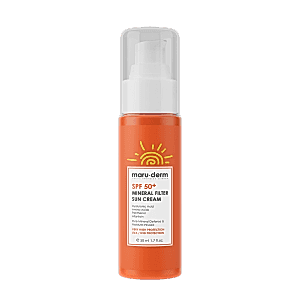 Maruderm Güneş Kremi | SPF 50+ %100 Mineral Filtre Güneş Kremi 50 mL