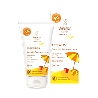 Weleda Bebek ve Çocuklar için Yüksek Koruma Faktörlü Mineral Filtreli Güneş Kremi SPF 50