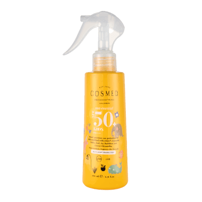 Cosmed Kids SPF 50 Çocuk Güneş Koruyucu Sprey Losyon - Yeni Nesil Filtreler 200ml
