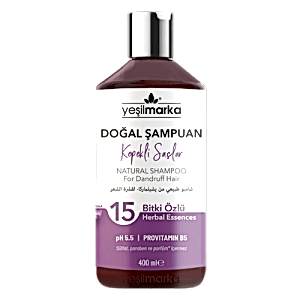 Yeşilmarka Doğal Şampuan – Kepekli Saçlar 400 mL