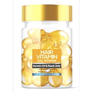 Yeşilmarka Saç Vitamini – Keratin Oil & Royal Jelly 30 Kapsül