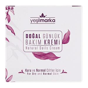 Yeşilmarka Normal ve Kuru Ciltler İçin Doğal Günlük Bakım Kremi 50 mL