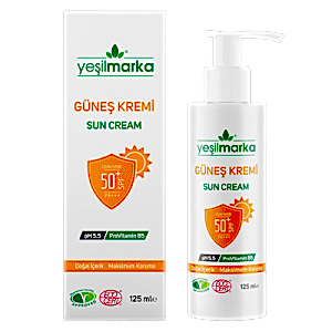 Yeşilmarka 50 Faktör Güneş Kremi 125 mL