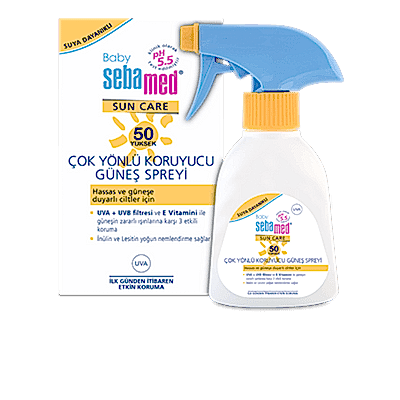 Baby Sebamed Çok Yönlü Koruyucu Güneş Spreyi