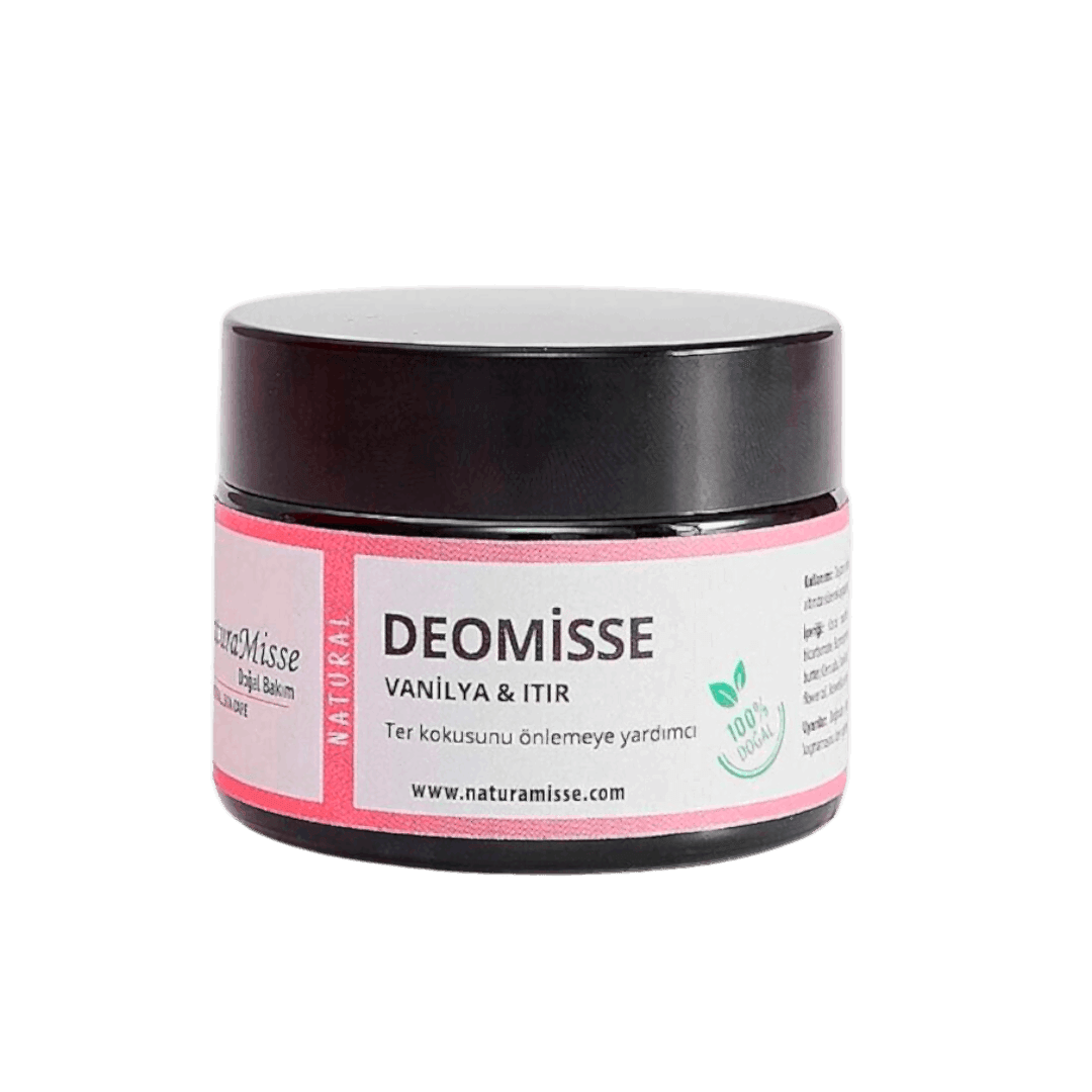 Naturamisse Doğal Koltuk Altı Kremi 50 Ml DEOMİSSE (VANİLYA-ITIR) Ter Kokusuna Karşı-Mükemmel Etki