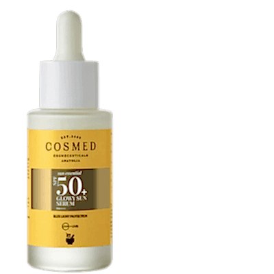 Cosmed Sun Essential - Güneş Koruyucu SPF50 Sun Serum- Glowy Sun Serum - Makyaj Altı