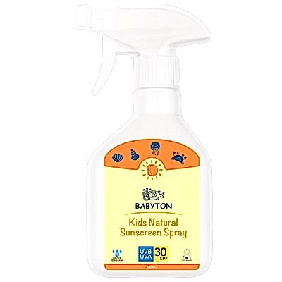 Babyton Bebek Ve Çocuklar Için Doğal Güneş Koruyucu Sprey