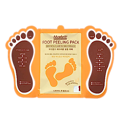 Marlett Foot Peeling Pack - Professıonal Çorap Tipi Ayak Peeling Maskesi
