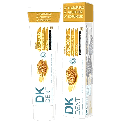 Dermokil DKDENT Propolis Florürsüz Doğal Diş Macunu 75 ml