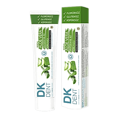 Dermokil DKDENT Aloe Vera Florürsüz Doğal Diş Macunu 75 ml