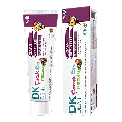 Dermokil DKDENTOrman Meyveli Florürsüz Çocuk Diş Macunu 50 ml