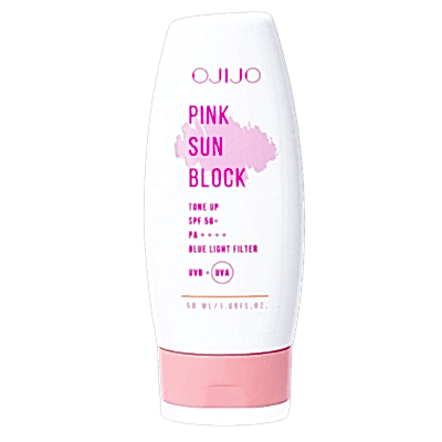 Ojijo London SPF 50+ Pink Sun Block Ton Eşitleyici Pembe Güneş Kremi ve Pa++++