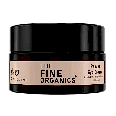 The Fine Organics Papaya Özlü Kırışıklık ve Torbalanma Karşıtı Göz Çevresi Bakım Kremi