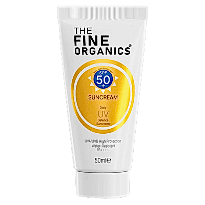 The Fine Organics SPF 50+ Yüksek Korumalı Yoğun Leke Karşıtı Nemlendirici Güneş Kremi