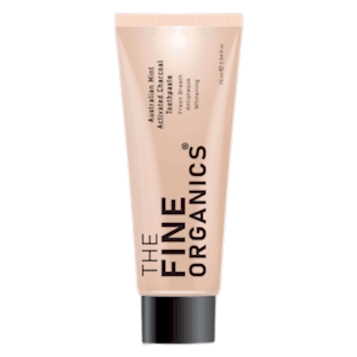 The Fine Organics Avustralya Nanesi Özlü Beyazlatıcı Aktif Karbon Diş Macunu