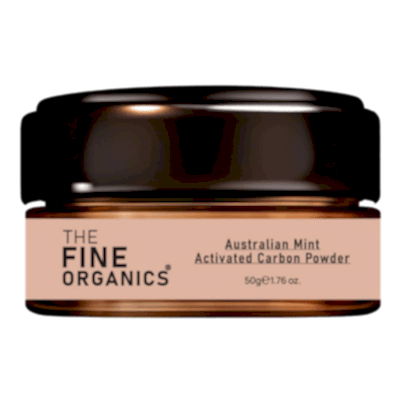 The Fine Organics Avustralya Nanesi & Aktif Karbon Diş Beyazlatma Tozu