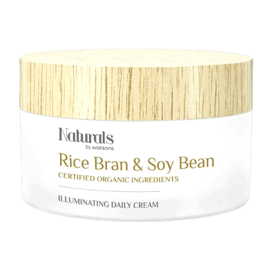 Naturals By Watsons Rice Bran&Soy Bean Aydınlatıcı Krem 50 mL