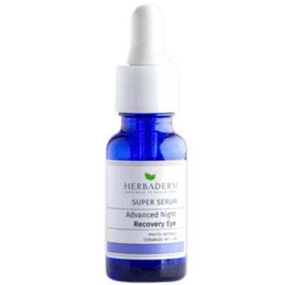 Herbaderm Advanced Night Recovery Kırışıklık Karşıtı, Aydınlatıcı Phyto-Retinol (Bakuchiol) Göz Çevresi Gece Serumu