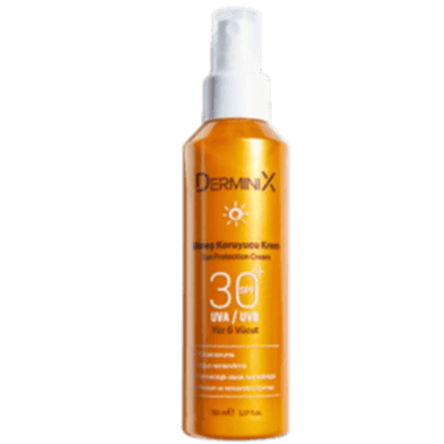 Derminix Sun Cream Spf 30 Yüksek Koruma Yüz Ve Vücut Güneş Kremi