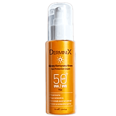 Derminix Sun Cream Spf 50 Yüksek Koruma Yüz Güneş Kremi