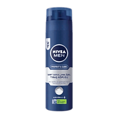 Nivea Men Protect & Care Sert Sakallara Özel Tıraş Köpüğü