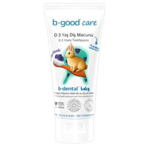 b-good care b-dental™ 0-3 Yaş Bebek Diş Macunu Florürsüz - Böğürtlen 50 mL