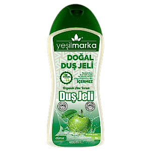 Yeşilmarka Doğal Duş Jeli – Elma 400 mL