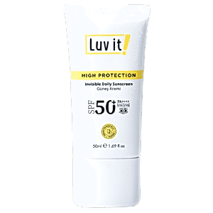 Luv it! SPF 50+ Pa++++ UVA UVB Yüksek Korumalı Leke Karşıtı Güneş Kremi 50 mL
