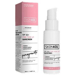 Skin401 SPF 50+ Pembe Ton Eşitleyici Güneş Kremi 50 mL
